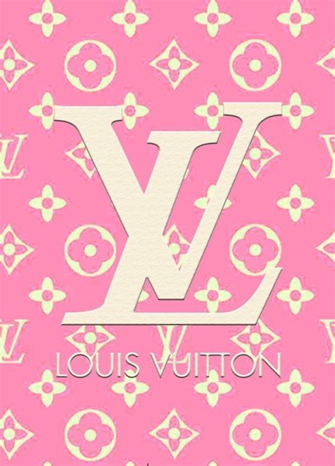 pink louis vuitton wallpaper